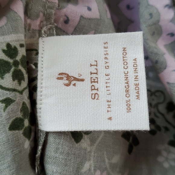 Spell & The Gypsy Collective Little Gypsies Lionheart Shirred Blouse 9Y - Picture 11 of 15